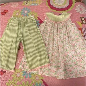 4T girl matching outfit